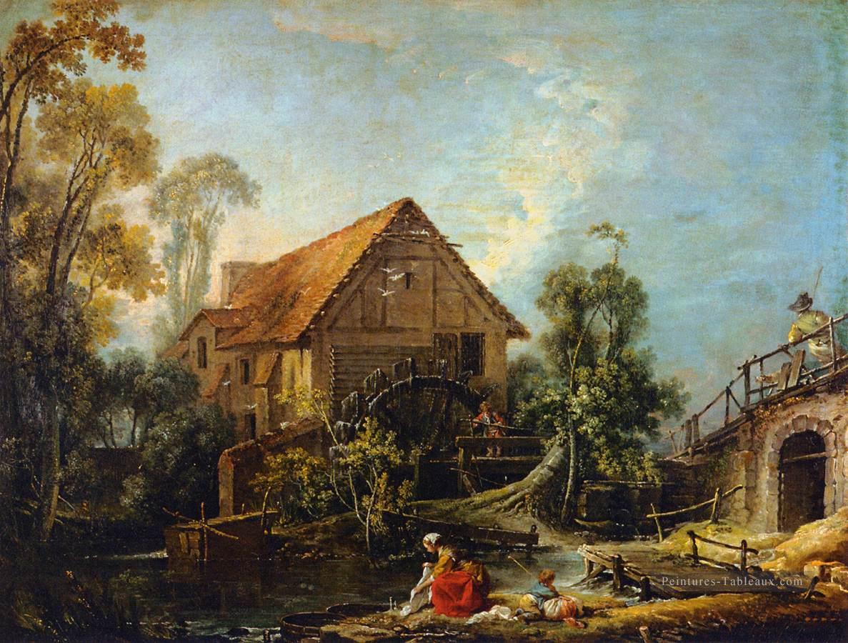 Le Moulin François Boucher Peintures à l'huile